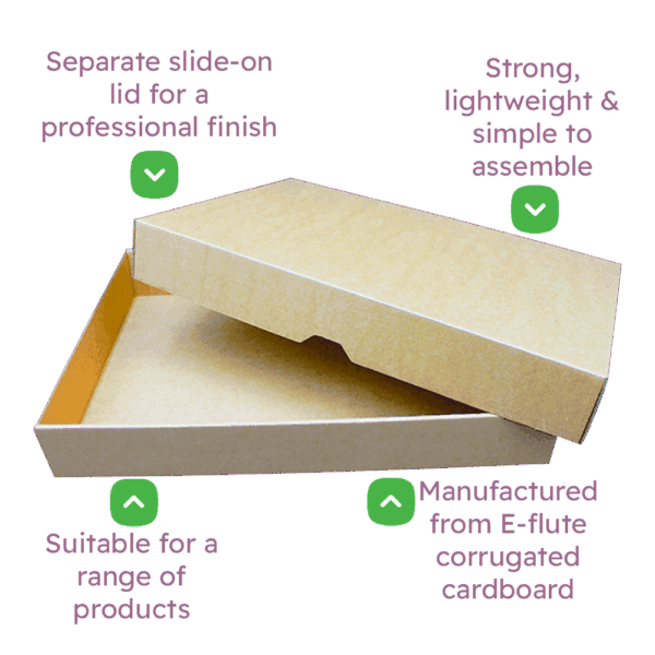 Brown Telescopic Boxes Infographic Brown Telescopic Boxes Infographic