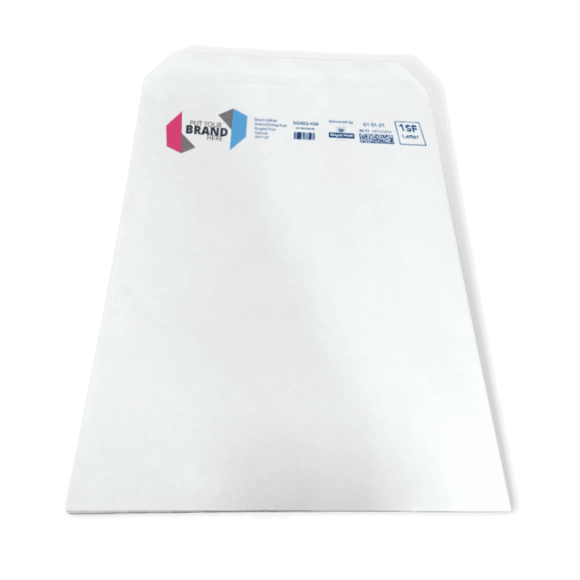 Custom Franking Logo for C4 Non-Windowed Self Seal Envelopes (324mm x 229mm) - Box of 250
