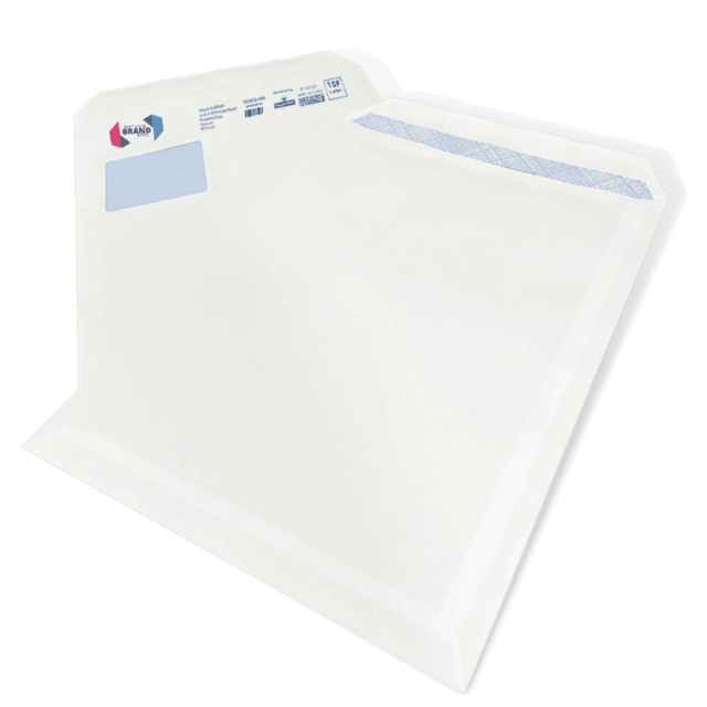Custom Franking Logo for C4 Windowed Self Seal Envelopes (324mm x 229mm) - Box of 250