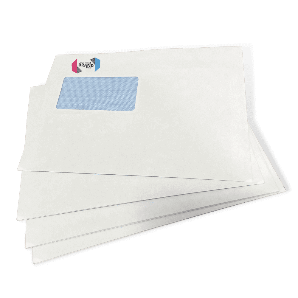 Custom Franking Logo for C5 High Windowed Folding Inserting Machine Envelopes (162mm x 235mm)