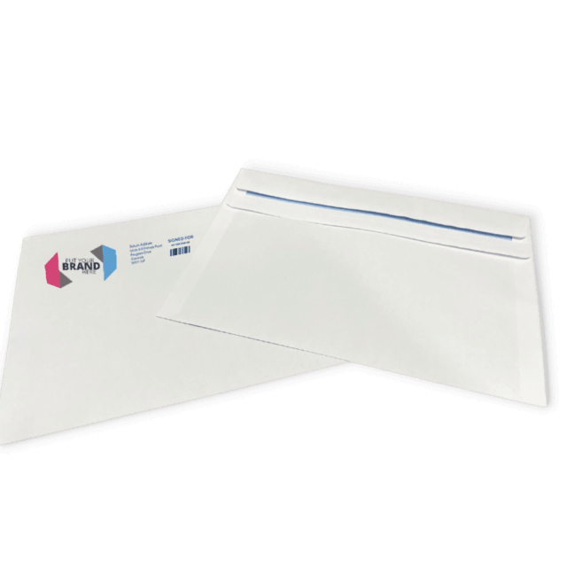 Custom Franking Logo for C5 Non-Windowed Self Seal Envelopes (162mm x 229mm) - Box of 500