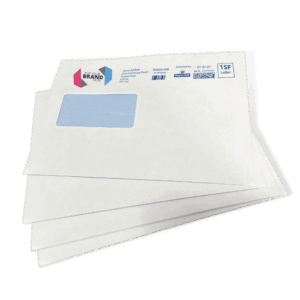 Custom Franking Logo for C5 Windowed Folding Inserting Machine Envelopes (162mm x 235mm) - Box of 500