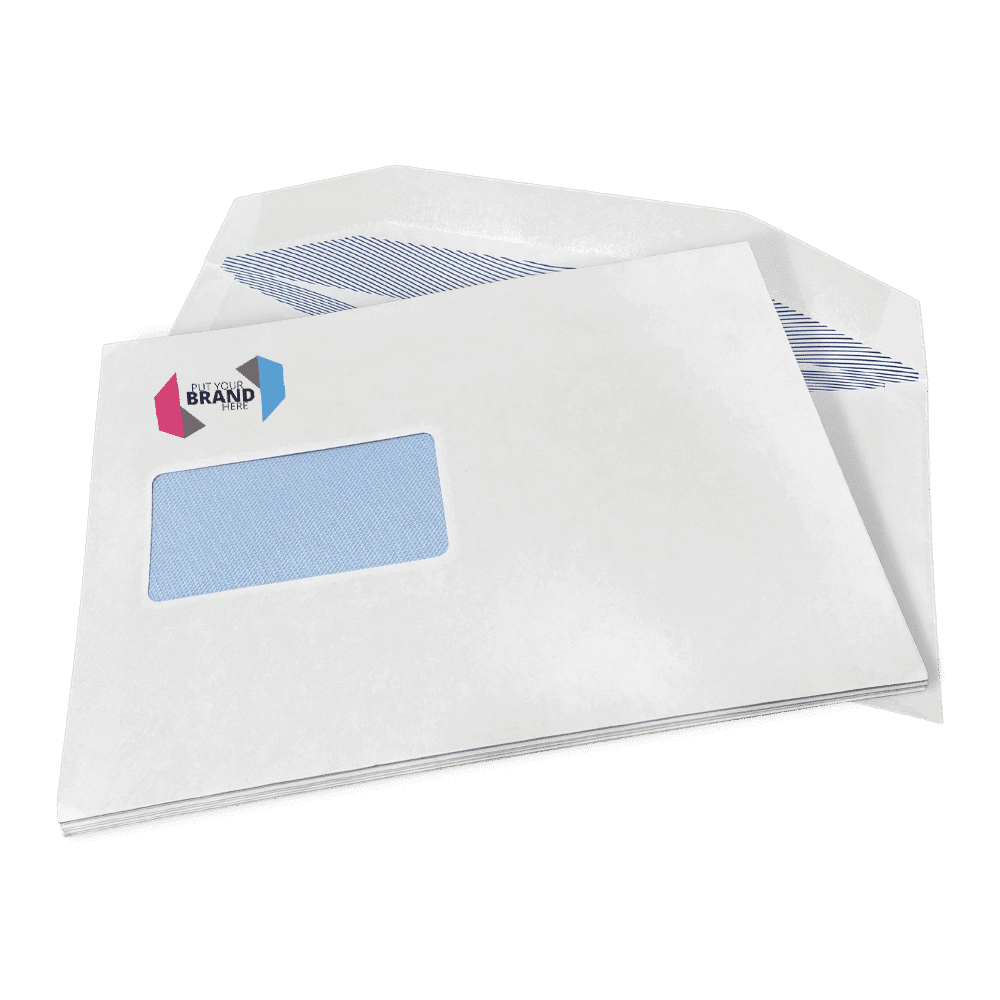 Custom Franking Logo for C5 Windowed Folding Inserting Machine Envelopes (162mm x 235mm)