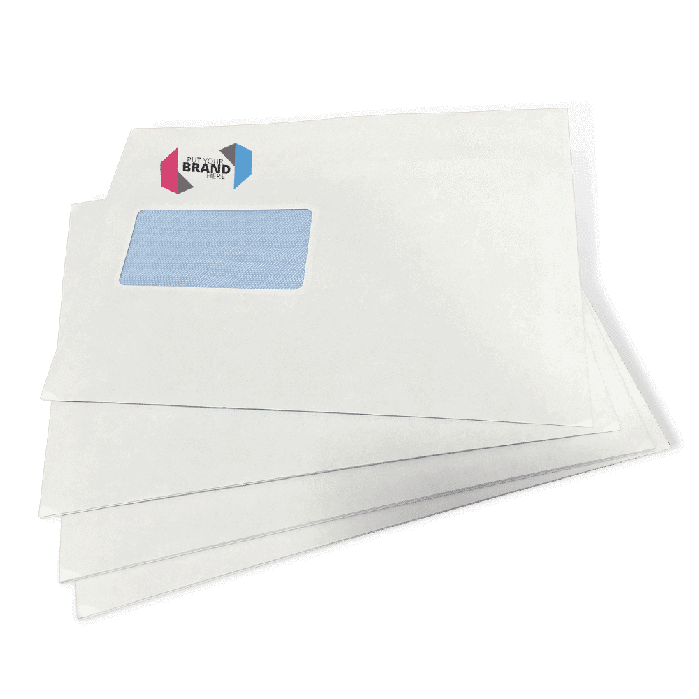 Custom Franking Logo for C5 Windowed Self Seal Envelopes (162mm x 229mm)