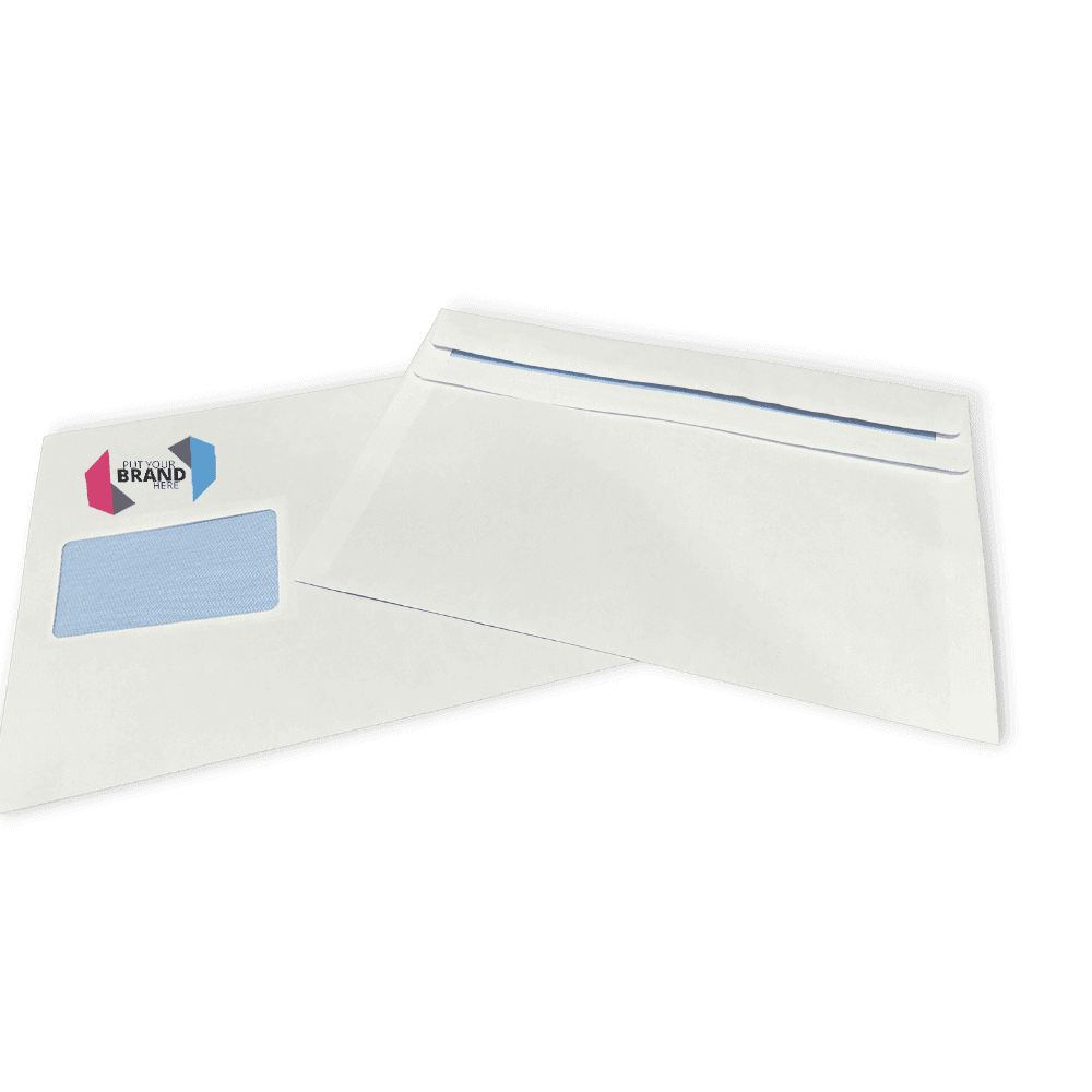 Custom Franking Logo for C5 Windowed Self Seal Envelopes (162mm x 229mm)