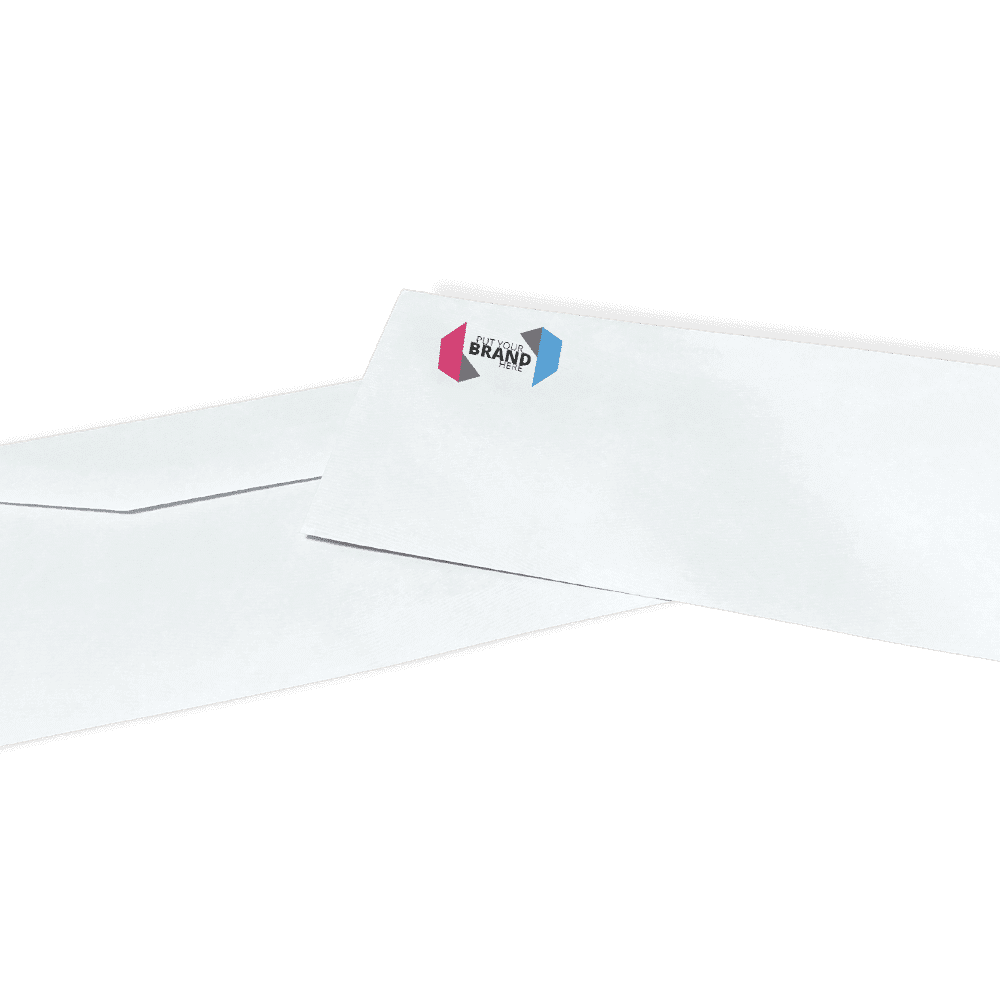 Custom Franking Logo for DL Non Windowed Folding Inserting Machine Envelopes (114mm x 235mm)
