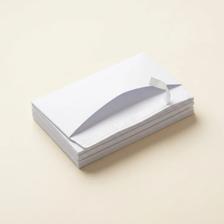 Self seal business envelopes