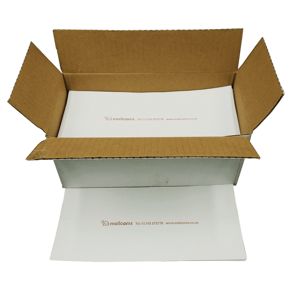 1000 Mailcoms Parcelsend+ Extra Long (215mm) Franking Labels