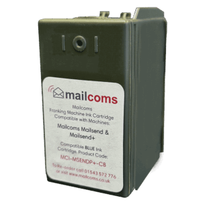 Mailcoms Parcelsend Essential / Parcelsend+ Blue Ink Cartridge