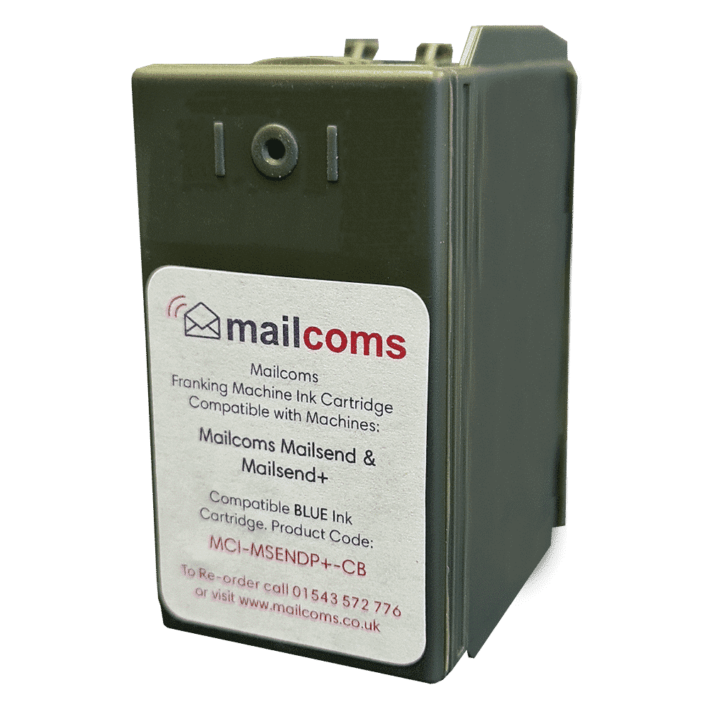 Mailcoms Parcelsend Essential / Parcelsend+ Blue Ink Cartridge