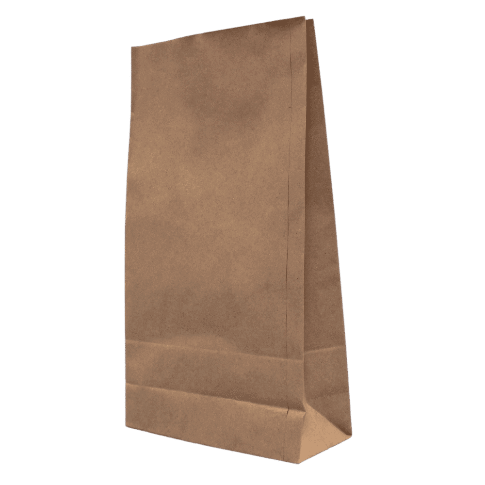 General Purpose Brown Paper Bags - 215x90x385mm, 305mm Gusset