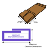 Book Wrap Mailers Dimensions