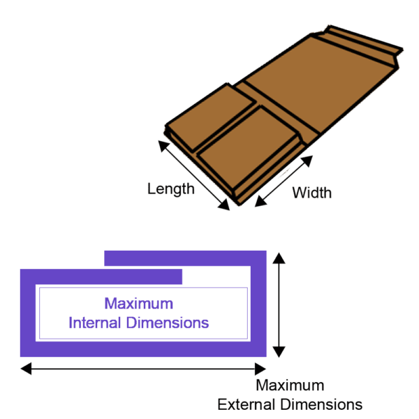 Book Wrap Mailers Dimensions