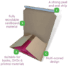 Book Wrap Mailers Infographic