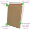 Corrugated Pocket Boxes / Mailers Infographic