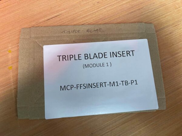 FFS Triple Blade Insert - Single Unit