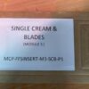 FFS Single Cream & Blade Insert - Single Unit