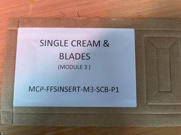 FFS Single Cream & Blade Insert - Single Unit