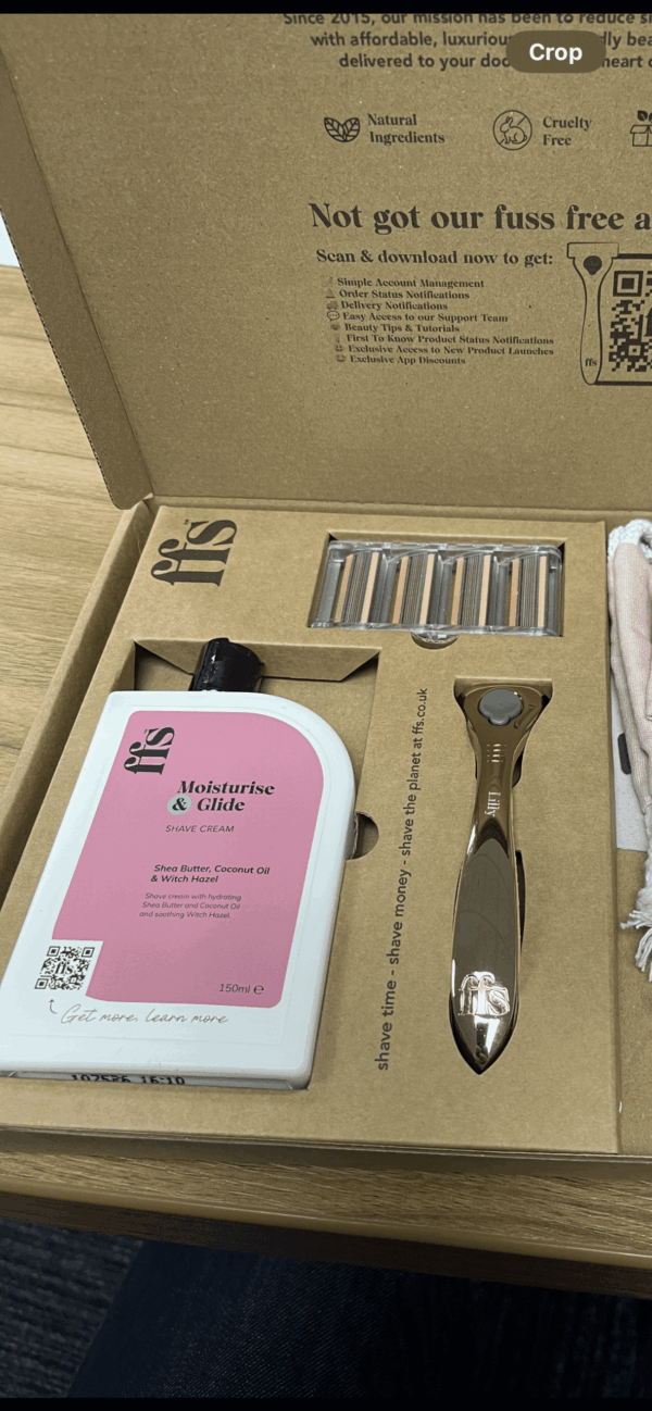 MCP-FFSINSERT-M6-FP-SCB-P1-packed.png FFS Full Pack Single Cream & Blades Insert - Single Unit