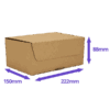 brown-ecommerce-postal-box-222x150x88mm-dimensions.png Brown E-Commerce Postal Box - 222x150x88mm