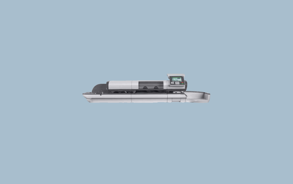 The Quadient iX-7 Series franking machine (formerly Neopost)