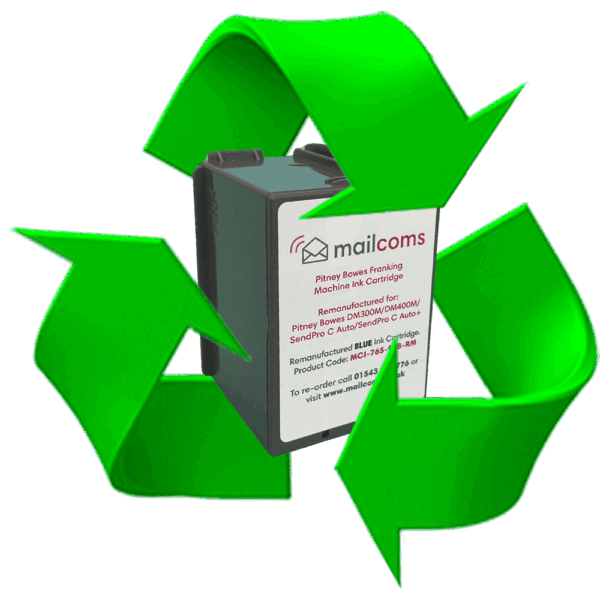 Pitney Bowes SendPro C Auto+ Ink Refill & Ink Reset Service - Approved Mailmark Blue Ink Pitney Bowes SendPro C Auto+ Ink Refill & Ink Reset Service - Approved Mailmark Blue Ink