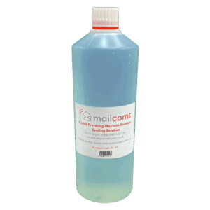 1 Litre Bottles of Franking Machine Envelope Sealing Solution