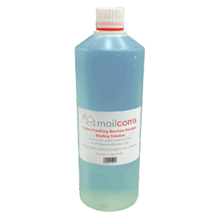 1 Litre Bottles of Franking Machine Envelope Sealing Solution