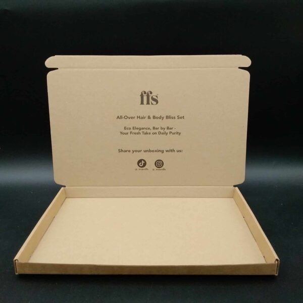 FFS Personalised All-Over Hair & Body Bliss Set - 330x220x23mm - Single Unit - Printed both sides
