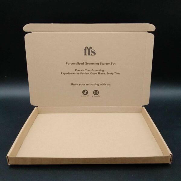 Personalised Grooming Starter Set-I-MCP-FFS-GSS-330LL-P2 FFS Personalised Grooming Starter Set- 330x220x23mm - Single Unit - Printed both sides