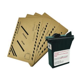 Pitney Bowes DM60 Mini Franker Bundle - Compatible Ink