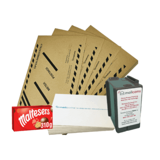 Pitney Bowes SendPro+ Ultimate Franker Bundle – Compatible Ink