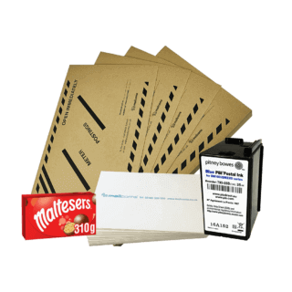 Pitney Bowes SendPro+ Ultimate Franker Bundle – Original Ink