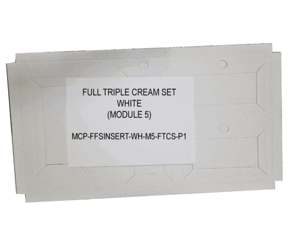 FFS Full Triple Cream Set White Insert - Single Unit FFS Full Triple Cream Set White Insert - Single Unit