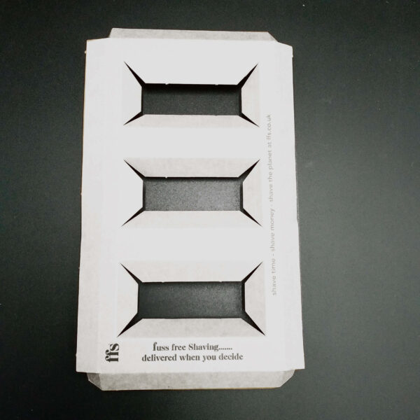 MCP-FFSINSERT-WH-M2-TB-P1 FFS Triple Blade Size Cream White Insert - Single Unit
