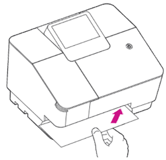 Running a test print on the Mailsend Lite