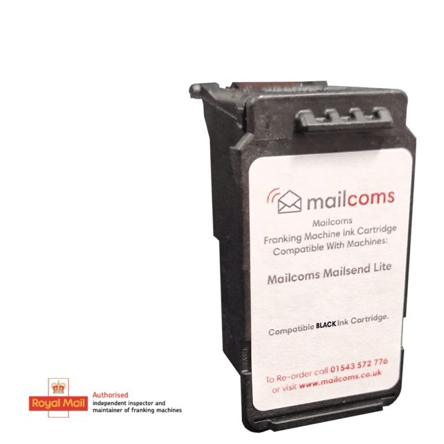 Mailcoms Mailsend Lite Black Ink Cartridge