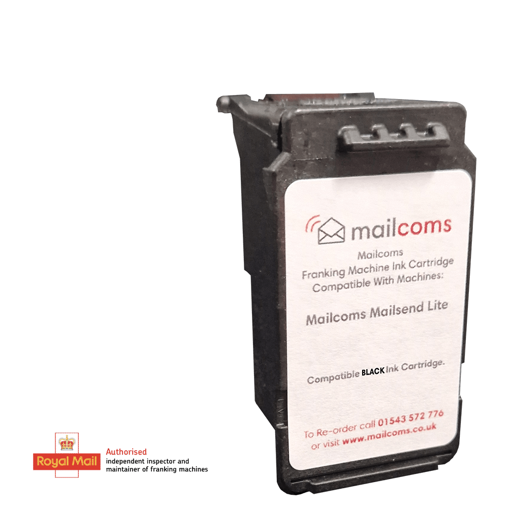Mailcoms Mailsend Lite Black Ink Cartridge