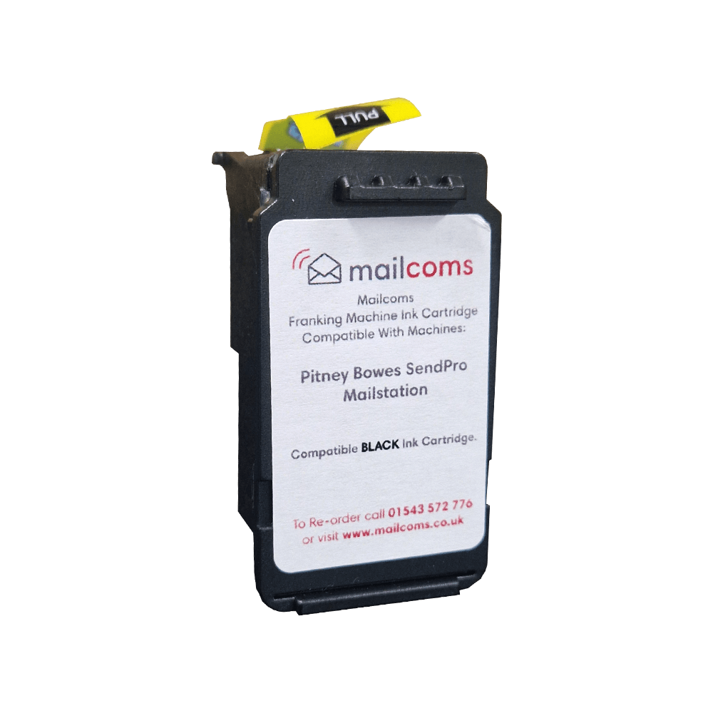 Pitney Bowes SendPro Mailstation Ink Cartridge - New Compatible Black
