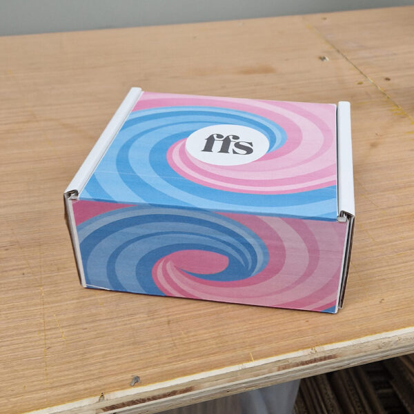 FFS Sweet berry boxes printed both sides - 160x150x75mm - Single Unit