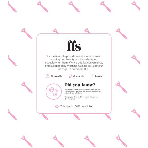 Printed FFS Small White First Subscription Box