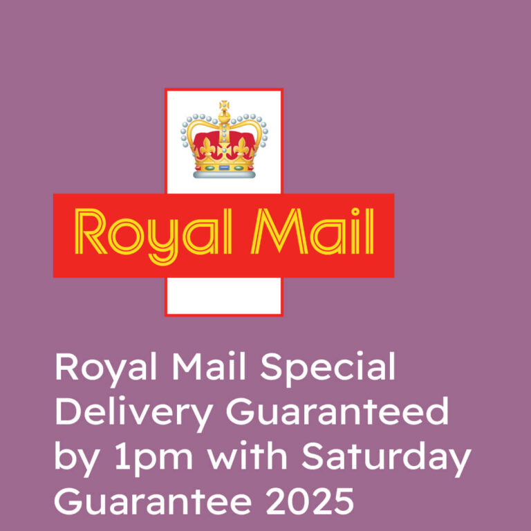 Royal Mail Special Delivery Guaranteed by 1pm with Saturday Guarantee 2025