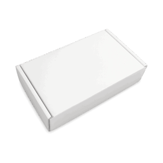 White PiP Small Parcel Postal Box - 340x210x50mm