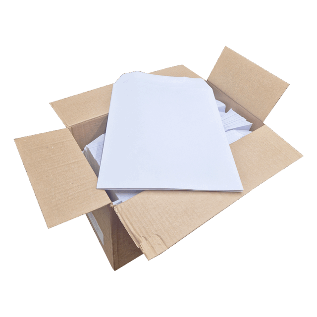 400 White Self Seal Plain (Non Window) Envelopes (305mm x 248mm) - Image 3