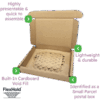 Brown FlexHold™ Boxes - 200x150x35mm