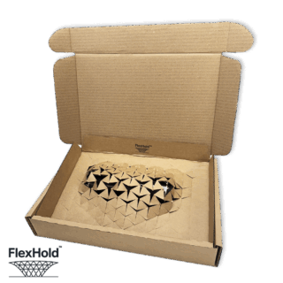 Brown FlexHold™ Boxes – 320x220x55mm