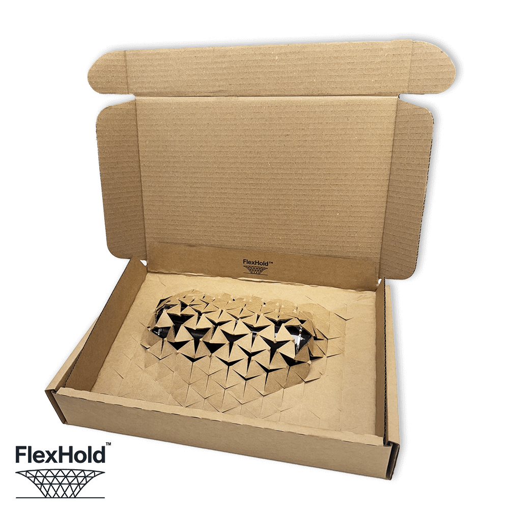Brown FlexHold™ Boxes – 320x220x55mm