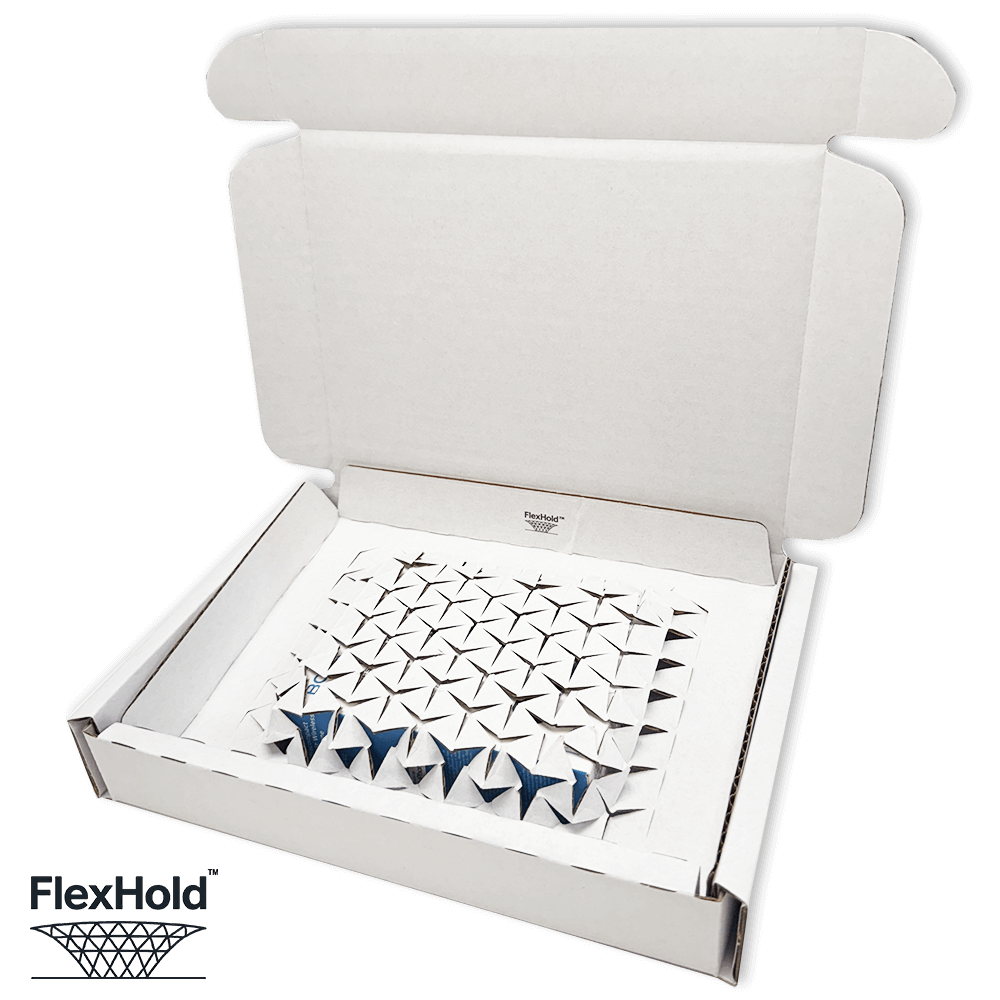 White FlexHold™ Boxes – 320x220x55mm