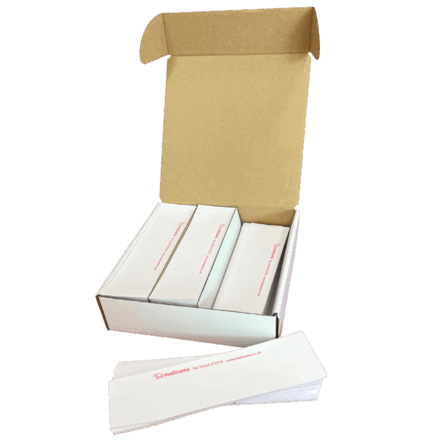 FP Mailing Postbase Fusion Advanced Extra long (215mm) Single Cut Franking Labels