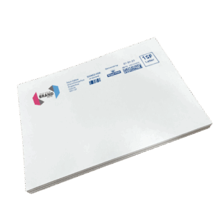 Custom Franking Logo for C5 Non Windowed Gummed Envelopes (162mm x 229mm) - Box of 500